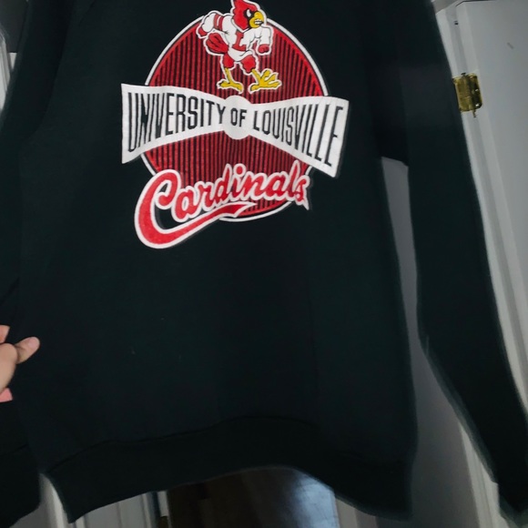 UofL cardinals sweatshirt (vintage) - Picture 2 of 2